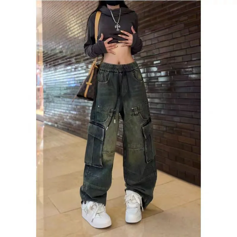 Washed Multi-Pocket Cargo Pants — Product details 6