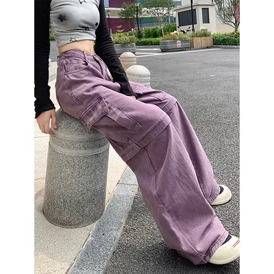 Pantalón Cargo multibolsillo para mujer — view 3