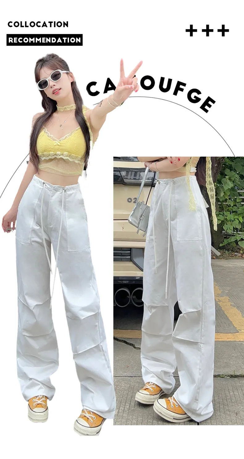 Pantalón Cargo multibolsillo para mujer — Detalles del producto 1