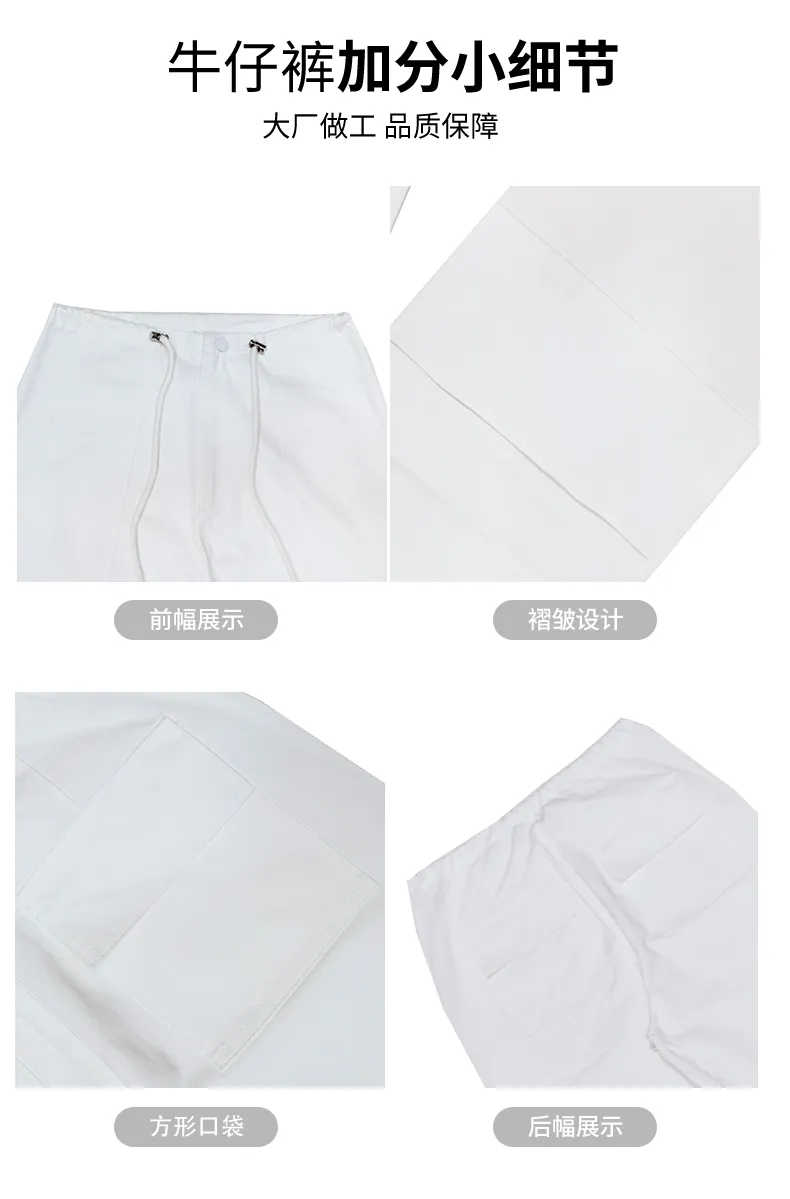 Pantalón Cargo multibolsillo para mujer — Detalles del producto 3