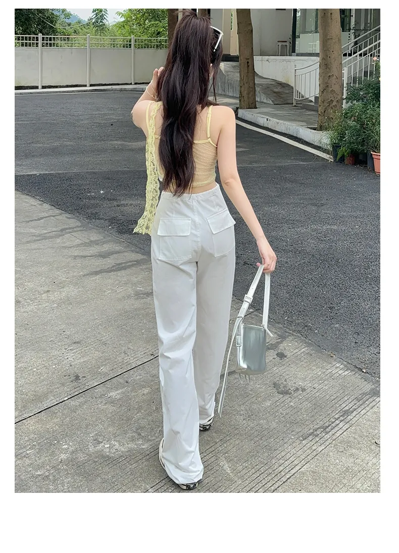 Pantalón Cargo multibolsillo para mujer — Detalles del producto 19