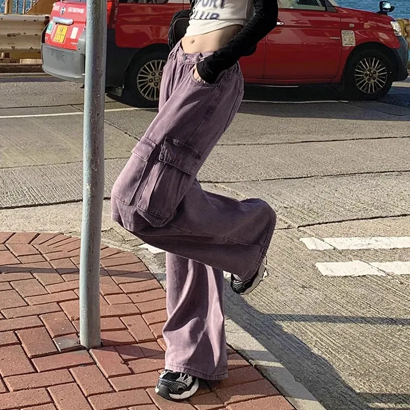 Wide-Leg Multi-Pocket Cargo Pants — Product details 3