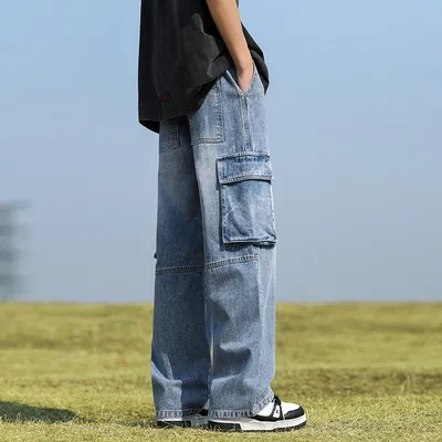 Straight Multi-Pocket Jeans — LX-JN-021
