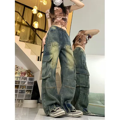 Jeans multibolsillo para mujer — view 5