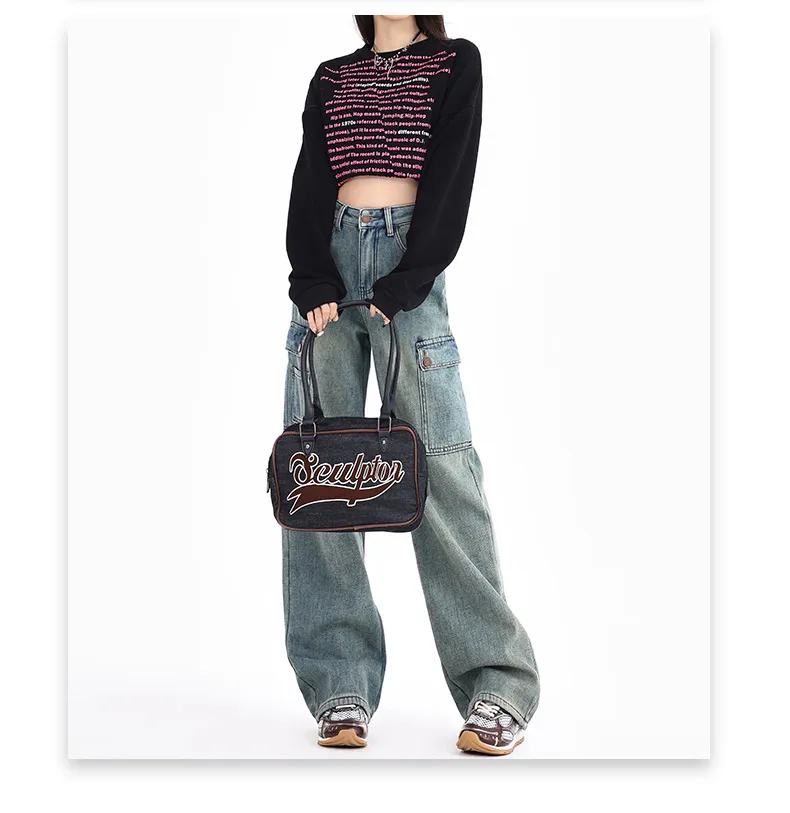 Jeans multibolsillo para mujer — Detalles del producto 13