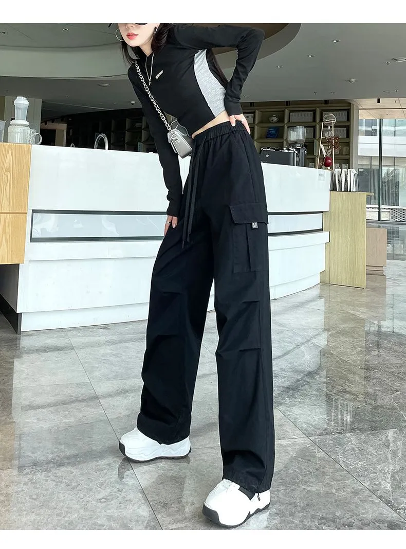 Wide-Leg High-Rise Multi-Pocket Jeans — Product details 11