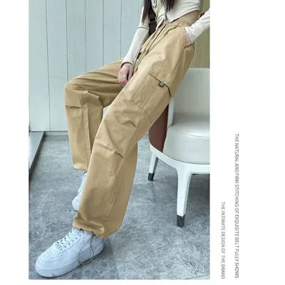 Wide-Leg High-Rise Multi-Pocket Jeans — view 5