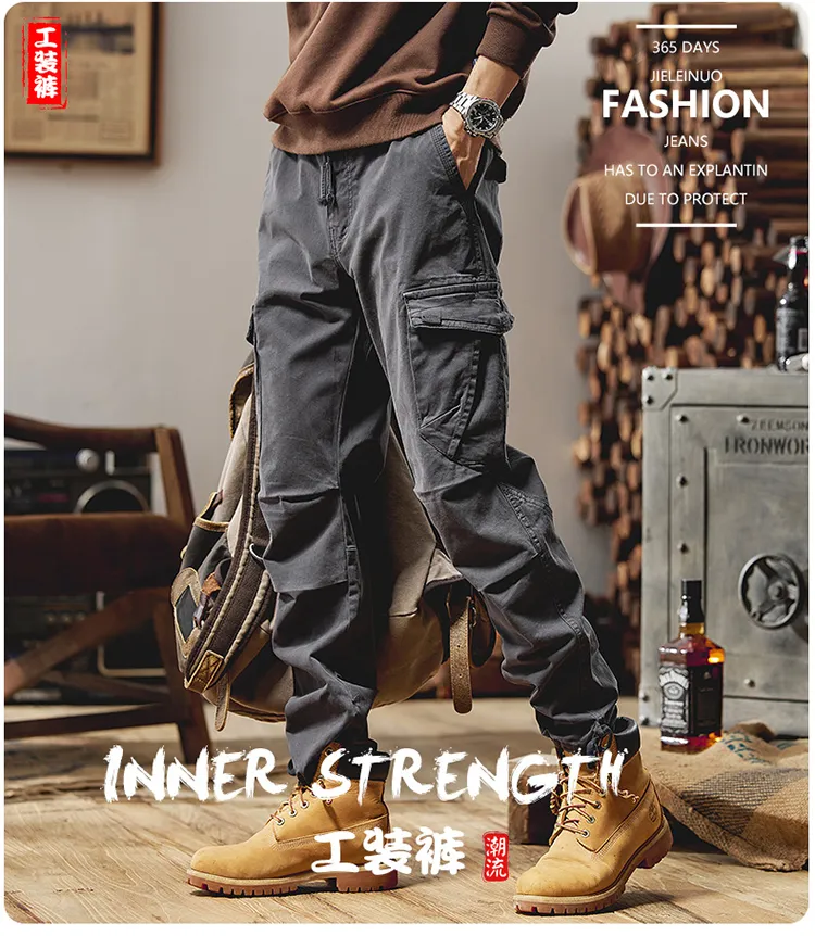Jogger Multi-Pocket Cargo Pants — Product details 1