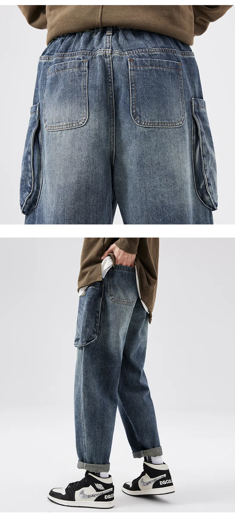 Harem Multi-Pocket Cargo Pants — Product details 8