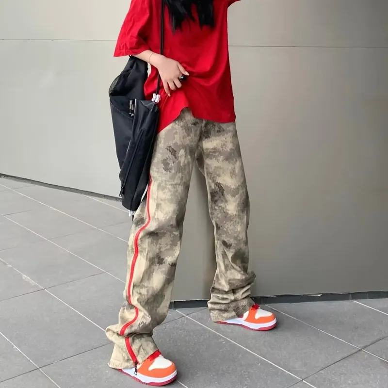 Harem Camo Multi-Pocket Cargo Pants — Product details 8