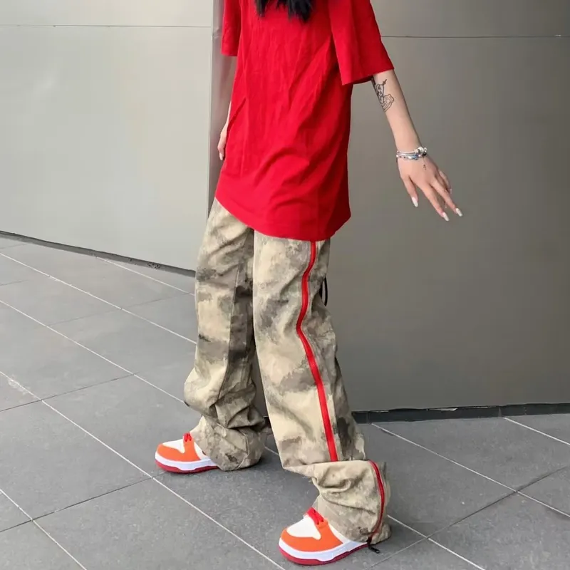 Harem Camo Multi-Pocket Cargo Pants — Product details 9