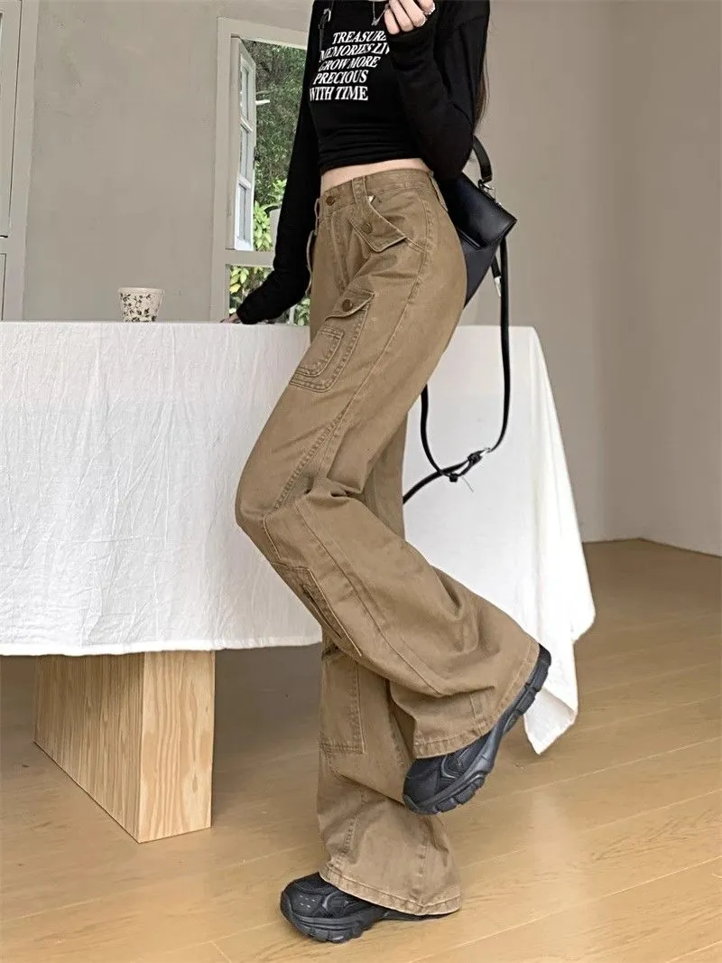 Wide-Leg Multi-Pocket Cargo Pants — Product details 5