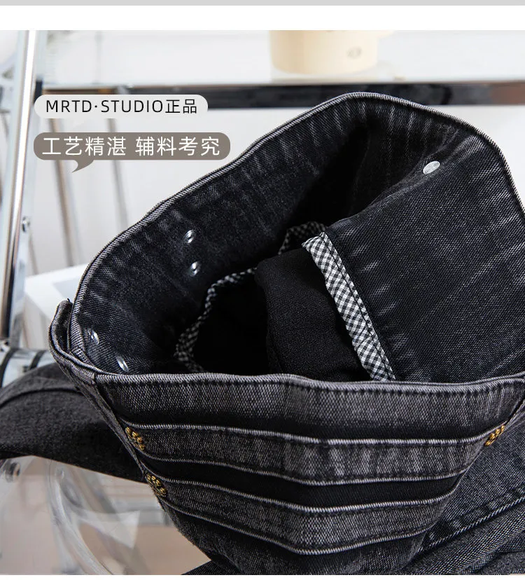 Calça Jeans de cintura alta Feminina — Detalhes do produto 5