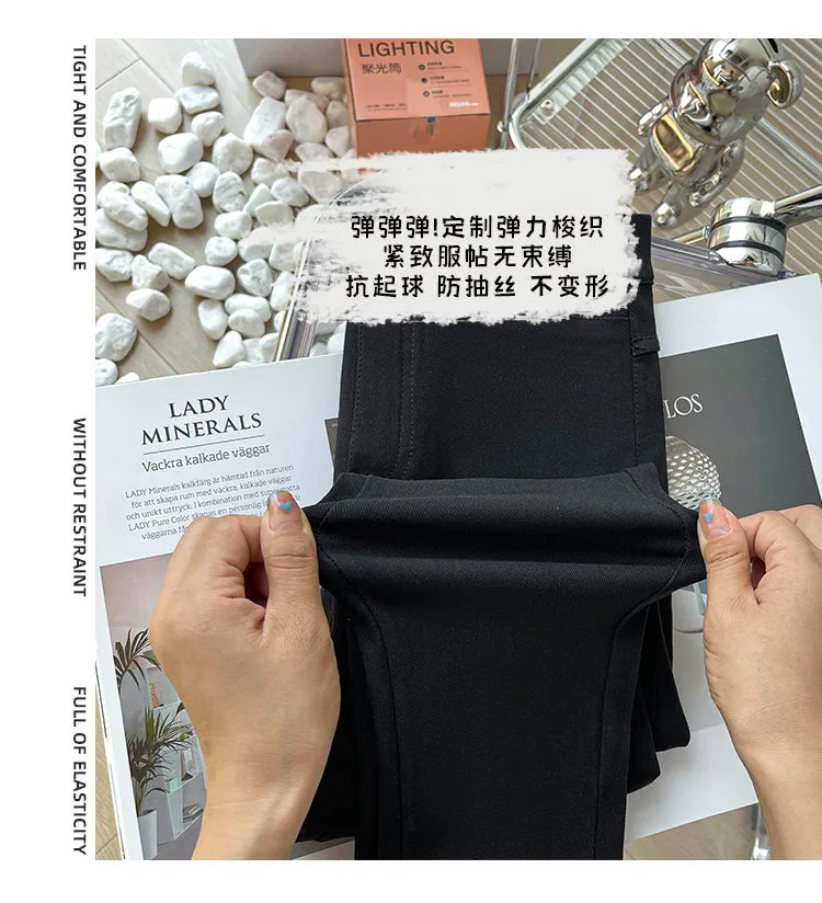 Calça Jeans de cintura alta Feminina — Detalhes do produto 6