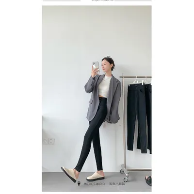 Calça Jeans de cintura alta Feminina — view 4