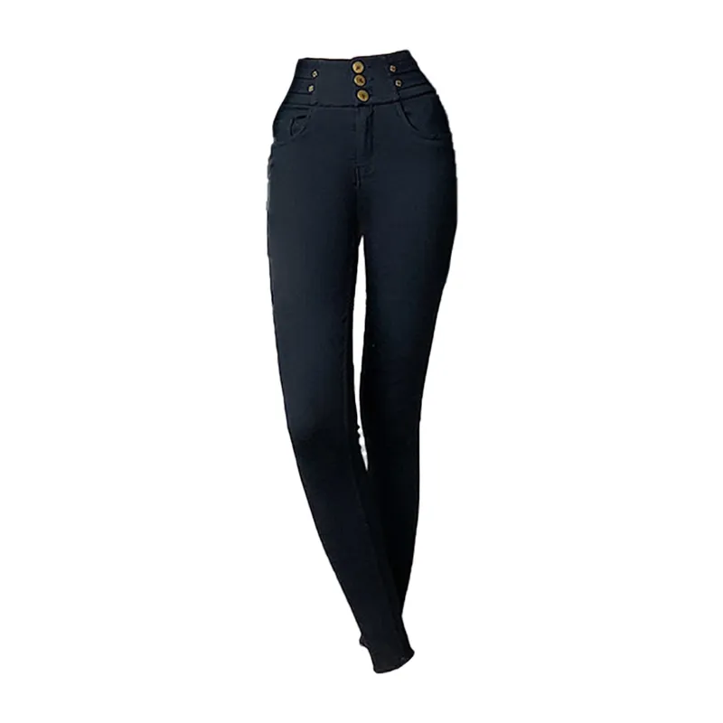 Calça Jeans de cintura alta Feminina — view 1