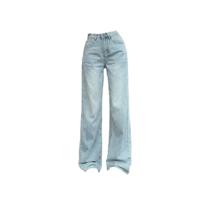 Calça Jeans com bordado Feminina — view 6