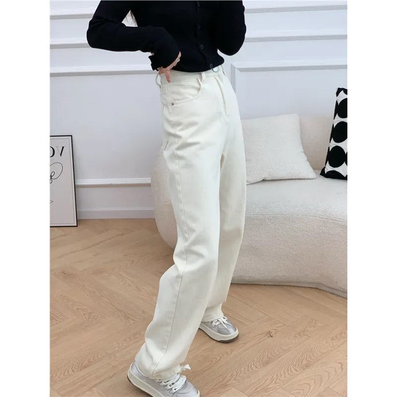 Jeans de corte recto para mujer — Detalles del producto 2