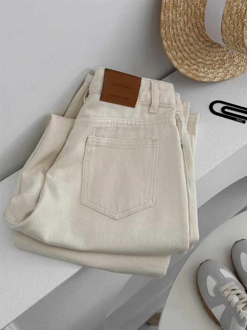 Jeans de corte recto para mujer — Detalles del producto 16