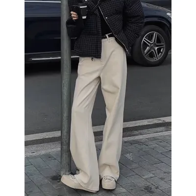 Jeans de corte recto para mujer — view 6