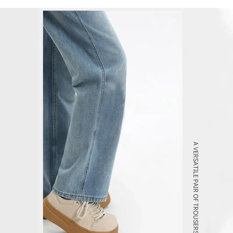 Wide-Leg High-Rise Jeans — Product details 4