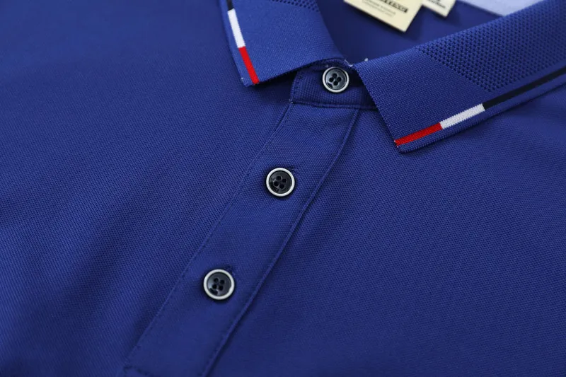 Camisa Polo de tela fresca unisex — Detalles del producto 2