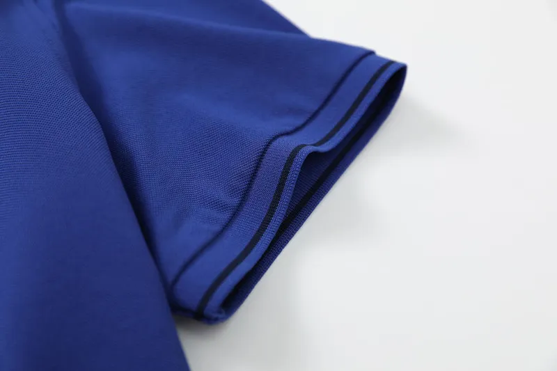 Camisa Polo de tela fresca unisex — Detalles del producto 3