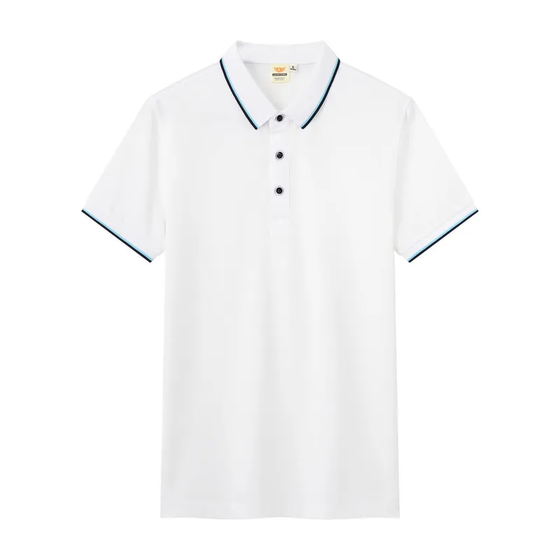Camisa Polo de tela fresca unisex — Detalles del producto 15