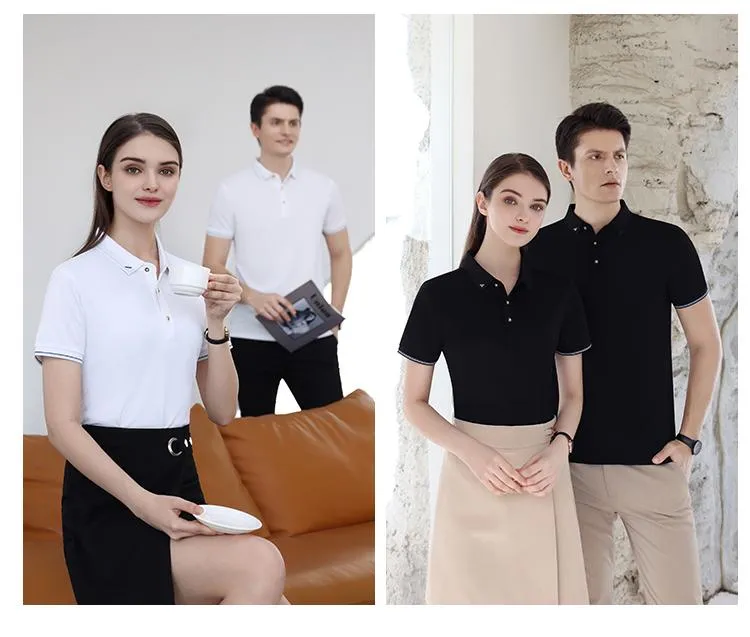 Camisa Polo de tela fresca unisex — Detalles del producto 10