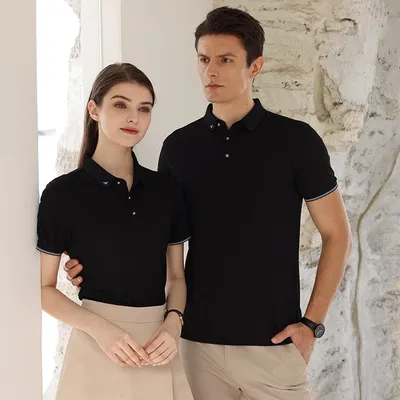 Camisa Polo de tela fresca unisex — view 3
