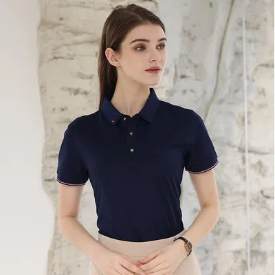 Camisa Polo de tela fresca unisex — view 4
