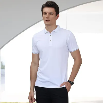 Camisa Polo de tela fresca unisex — view 7