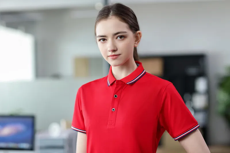 Camisa Polo de Tencel unisex — Detalles del producto 2