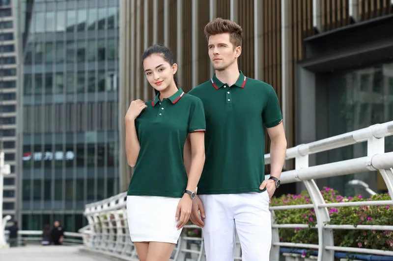 Unisex Reflective Trim Polo Shirt — Product details 5