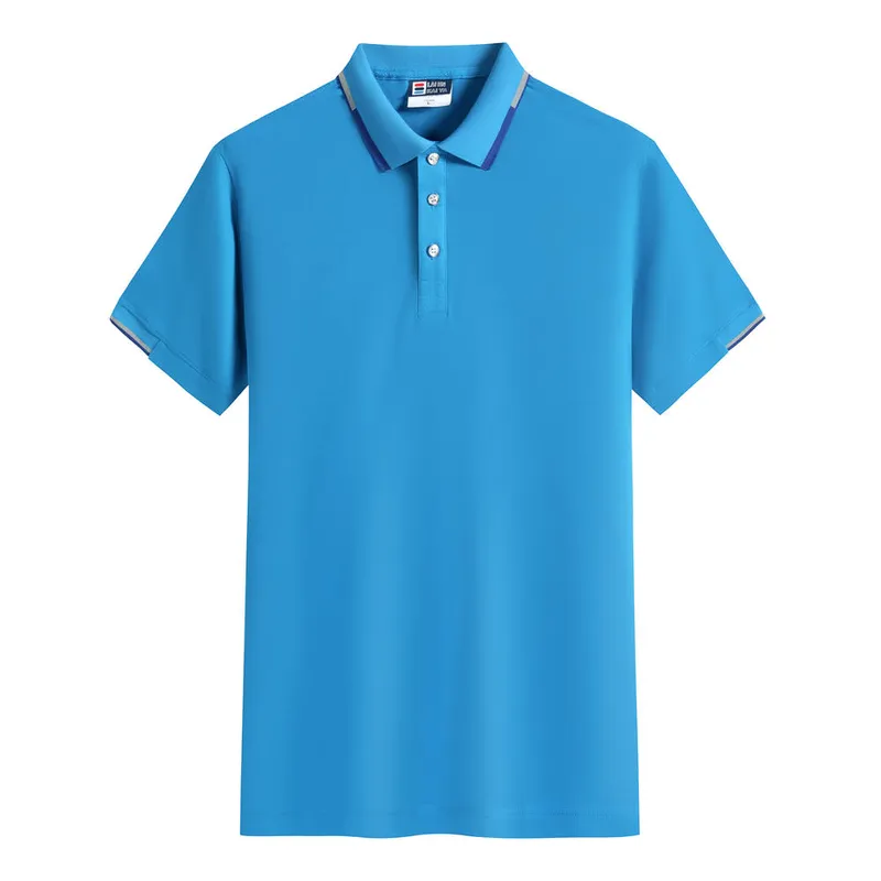 Unisex Reflective Trim Polo Shirt — Product details 15