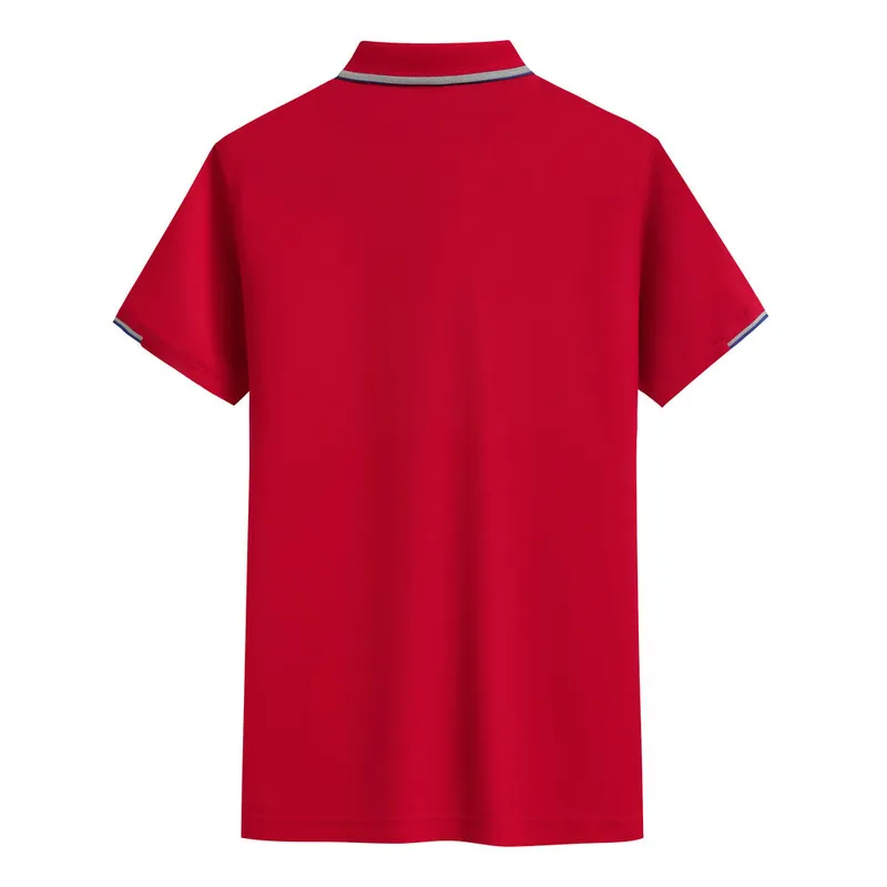Unisex Reflective Trim Polo Shirt — Product details 28