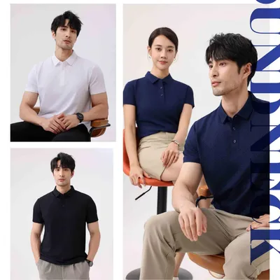 Camisa Polo sin costuras unisex — view 6