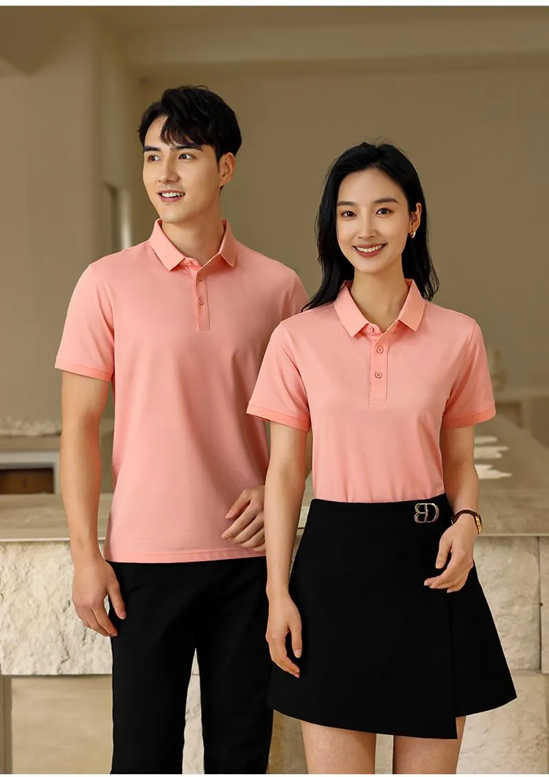Camisa Polo de tela fresca unisex — Detalles del producto 6