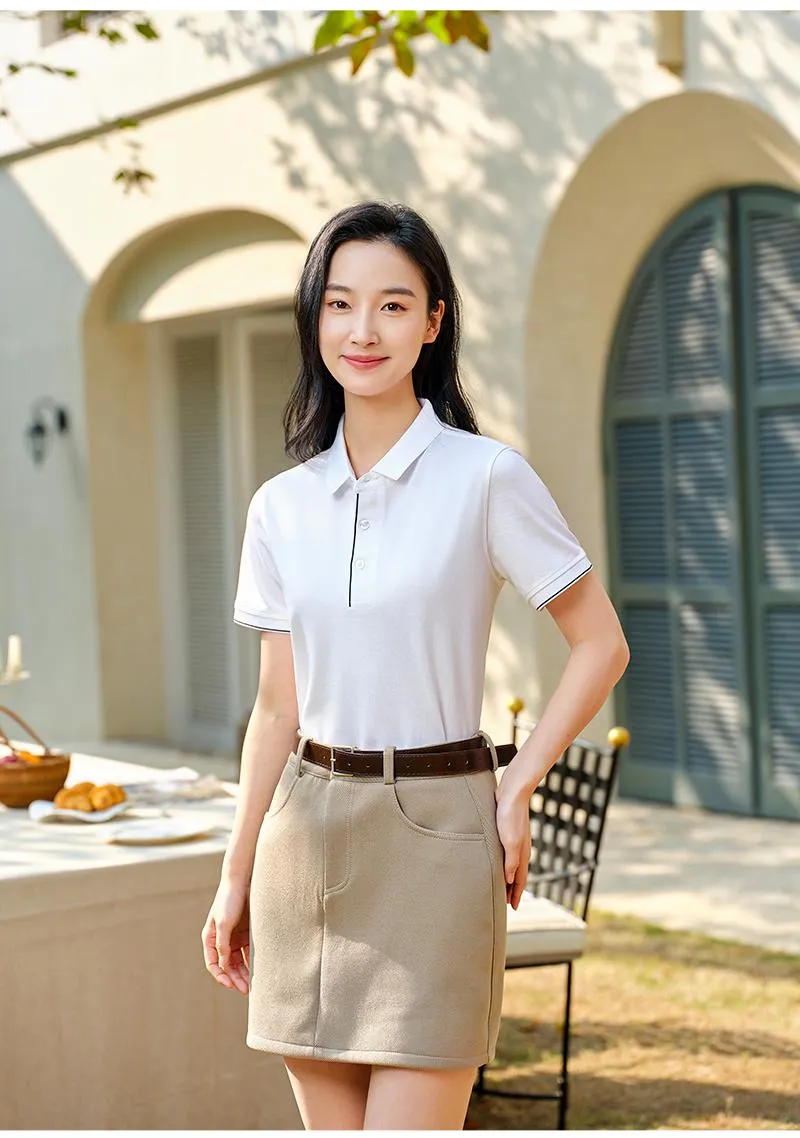 Unisex Cooling Fabric Polo Shirt — Product details 2