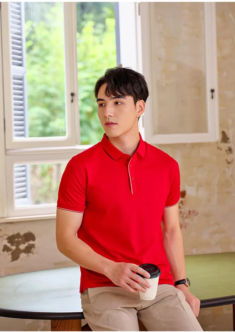 Unisex Cooling Fabric Polo Shirt — Product details 4