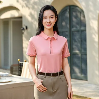 Unisex Cooling Fabric Polo Shirt — view 7