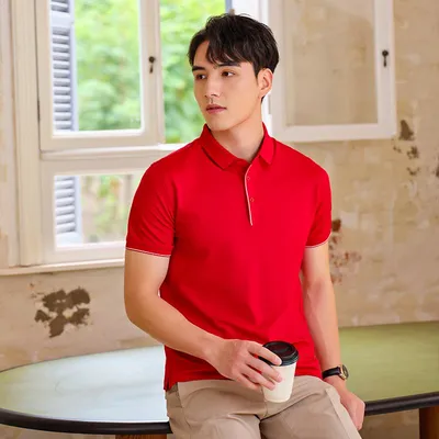 Unisex Cooling Fabric Polo Shirt — view 8