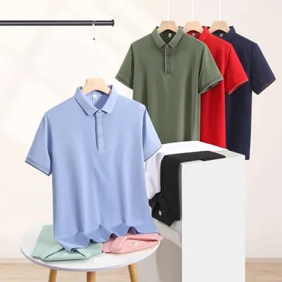 Unisex Cooling Fabric Polo Shirt — view 10