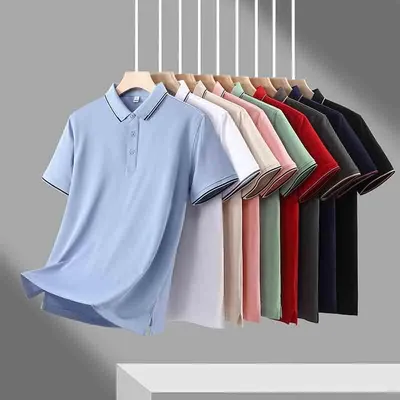 Unisex Cooling Fabric Polo Shirt — view 9
