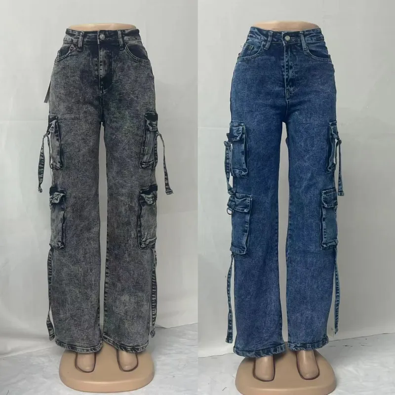 Wide-Leg High-Rise Jeans — view 1