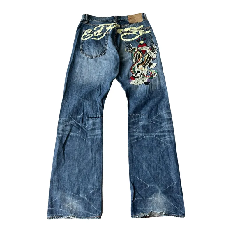 Wide-Leg Breathable Jeans — view 1