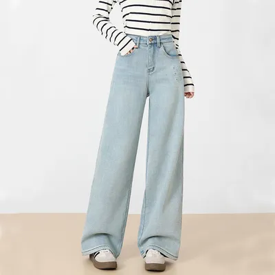 Flared High-Rise Jeans — view 4