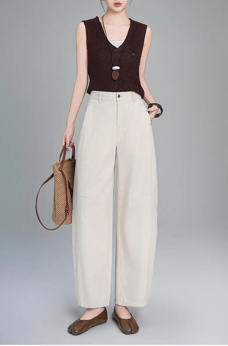 Jeans de tiro alto, transpirable para mujer — Detalles del producto 2