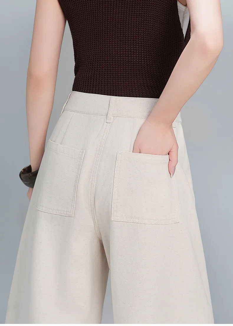 Jeans de tiro alto, transpirable para mujer — Detalles del producto 15