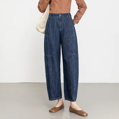 Jeans de tiro alto, transpirable para mujer — view 7